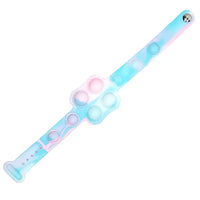 Pop It Bracelet Marble Aqua