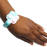 Pop It Bracelet Marble Aqua