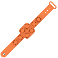 Pop It Bracelet Orange