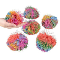 Rainbow Spaghetti String Ball